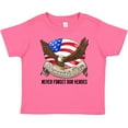 thumbnail image 3 of Inktastic Memorial Day- Never Forget Our Heroes- Bald Eagle Boys or Girls Baby T-Shirt, 3 of 5