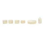 Hyper Tough 6 Piece Automotive Felt Polishing Kit for Metal Surface Cleaning and Polishing