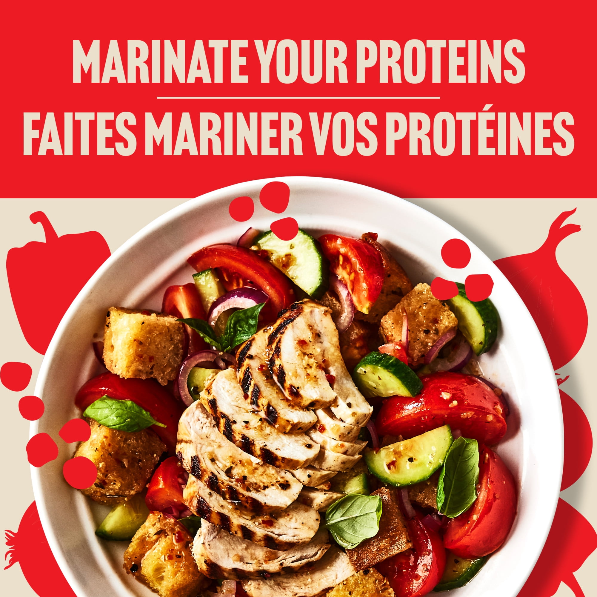 Vinaigrette Et Marinade Italienne Classique Pure J.L. Kraft, Bouteille