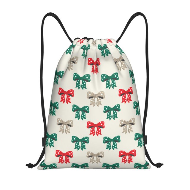 Honeii Sac à Dos à Cordon Imprimé Rétro, Sacs à Cordon Sac à Dos de Gym Sac de Sport Sac à Cordon-Moyen