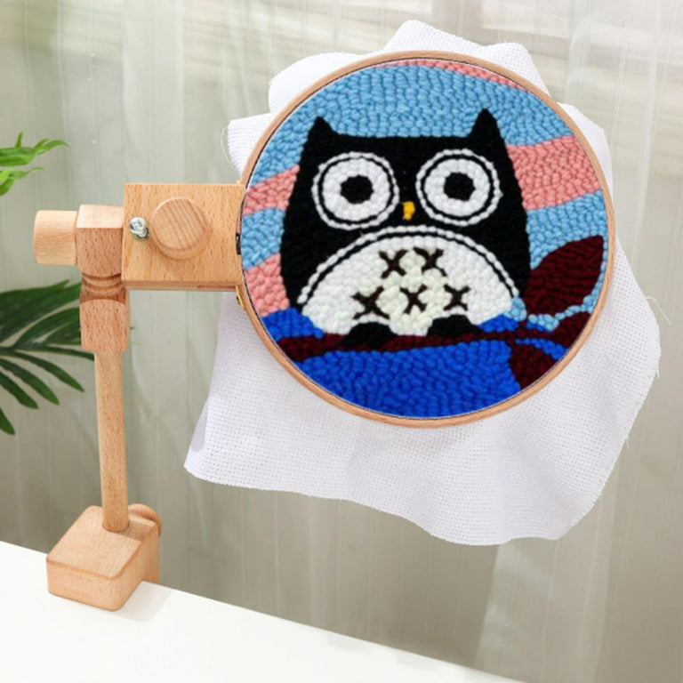 DIY Embroidery Organizer Kit swan, Cross Stitch Kit, Floss Holder