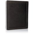 thumbnail image 2 of Piel Leather Three-Ring Binder Bl Black One Size, 2 of 4