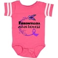 thumbnail image 3 of Inktastic Fibromyalgia Awareness butterfly ribbon Boys or Girls Baby Bodysuit, 3 of 5