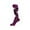 MA064-Navy Blue and Light Gray on Purple, variant on shades of PURPLE Men's Groomsmen's Dress Socks (Lavender, Lilac, Light Purple)