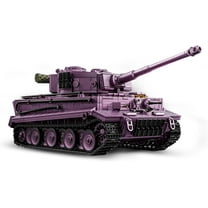 GZBrick Tiger Heavy Tank Building Sets WW2 Military Toy for Adults Boy Compatible with Lego 1668PCS