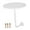White, variant on Fancyes Metal Bar Table Metal Table Moral Wall Multi - Office Small Side Office for The Balcony Living Room with Chevetside Black