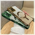 thumbnail image 6 of Galaxy Note 10+Plus Case Magnetic Glitter [Support Magsafe Charger] Anti-Scratch Shockproof Luxury Plated Clear Full Camera Protection Phone Cover Case for Samsung Galaxy Note 10 Plus-Blue, 6 of 13