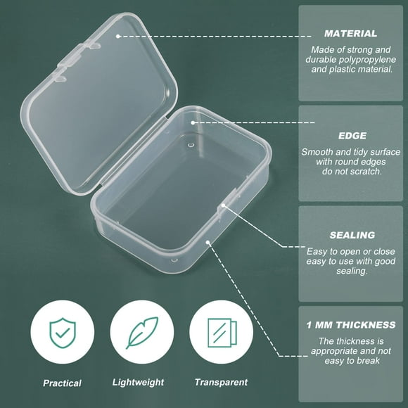 braveheart 6pcs Box Case With Lids For Small Items Secure And Convenient Storage Solution