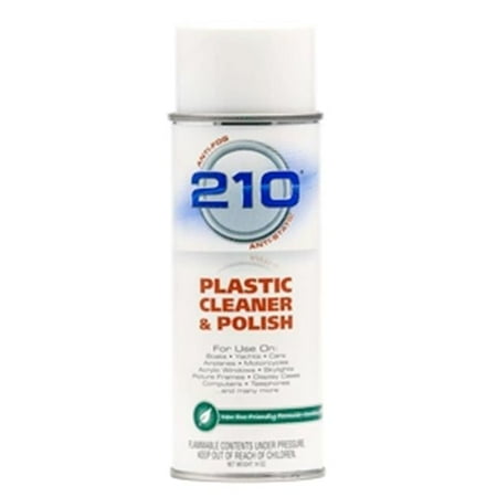 Camco 210 Plastic Cleaner Polish Spray- 14 oz