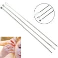 thumbnail image 4 of Flmtop 3x Stainless Steel Ear Pick Set Wax Curette Remover Double-End Ear Scoop Tool, 4 of 10