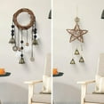 thumbnail image 3 of 2Pcs Witch Bells Protection Door Hangers, Witch Wind Chimes Wreath, Handmade Hanging Wiccan Magic Wind Chimes for Home Doorknob Witchcraft Decorations, 3 of 8