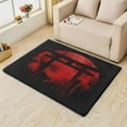 thumbnail image 2 of Japanese Torii Rug & Home Decor - Japan Style Rugs for Entryway, Front Door Mat Indoor Entrance, Washable Rugs, 3x4 Rug, Non Slip Soft Small Area Rug, Black and Red Carpet & Room Decorations X-&538, 2 of 7