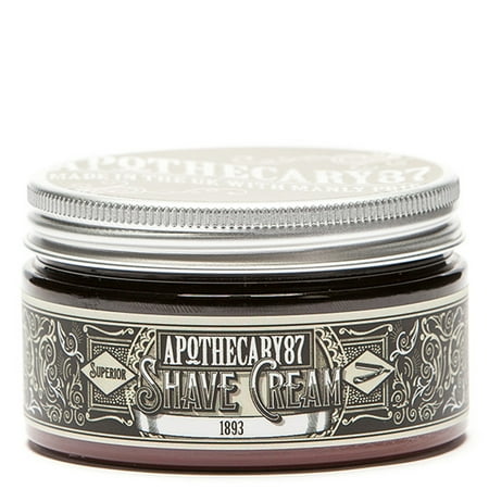 - Apothecary87 1893 Vanilla & Sandalwood Shave Cream 100ml / 3.38 fl oz.
