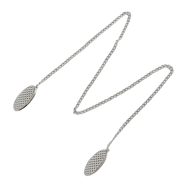 Paquete de 4 cadenas para servilletas con Clips Bewildely Clips metálicos para Almacenamiento y organización del hogar