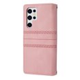 thumbnail image 4 of Jiahe Cover For Samsung Galaxy S23 Ultra 6.8 inch Wallet Case,Removable Adjustable Shoulder Strap Magnetic Leather with Card Holder Kickstand Case Cover,Pink, 4 of 8
