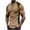 Tops-229Khaki, variant on LEKWK Men's Raglan Henley Shirt Contrast Sleeve Button Placket Top Muscle Fit Athletic Casual Summer Gym Workout Tee