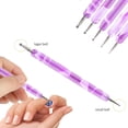 thumbnail image 3 of Set de pinceles para uñas acrílicas: pinceles para aplicación de acrílico, pincel para gel y bolígrafo de puntadas, 18 piezas, 3 of 7