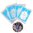 thumbnail image 1 of 100PCS Disposable Apron Oil-proof Waterproof Plastic Apron for Eating Painting, 1 of 7