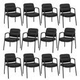 thumbnail image 1 of Costway Waiting Room Chair No Wheels Set of 12 with Integrated Armrests  for Reception, 1 of 7