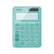 thumbnail image 1 of Calculadora Tipo Mini Escritorio Casio 12 Dígitos Verde Claro, Papeleria, Escuela, Oficina, Educación, 1 of 3