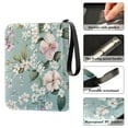 thumbnail image 4 of Game Card Storage Bag Collectible Trading Card Albums The 4-Pocket Card Binder With 50-Page Sleeve Can Hold 400 Game Cards Colorful Flower, 4 of 6