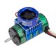 thumbnail image 4 of 1:8 1:10 RC Motor Ventilador de refrigeración Camiones Modelo Buggy Crawler Accesorios Piezas Azul, 4 of 8