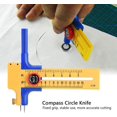 thumbnail image 5 of Adjustable Compass-cutter Circle Cutter Knife For Paper/film/leather/craft Compass Circle Cutter, 5 of 5
