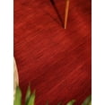thumbnail image 3 of Rugsotic Carpets Handmade Rugs Hand Knotted Loom Square 6'x6' Red Wool for Indoor Use, 3 of 12
