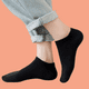 thumbnail image 3 of 5/10/20 Pairs 2024 New Unisex Short Socks High Quality Solid Color Ankle Casual Socks Low Cut Breathable Business Boat Socks, 3 of 5