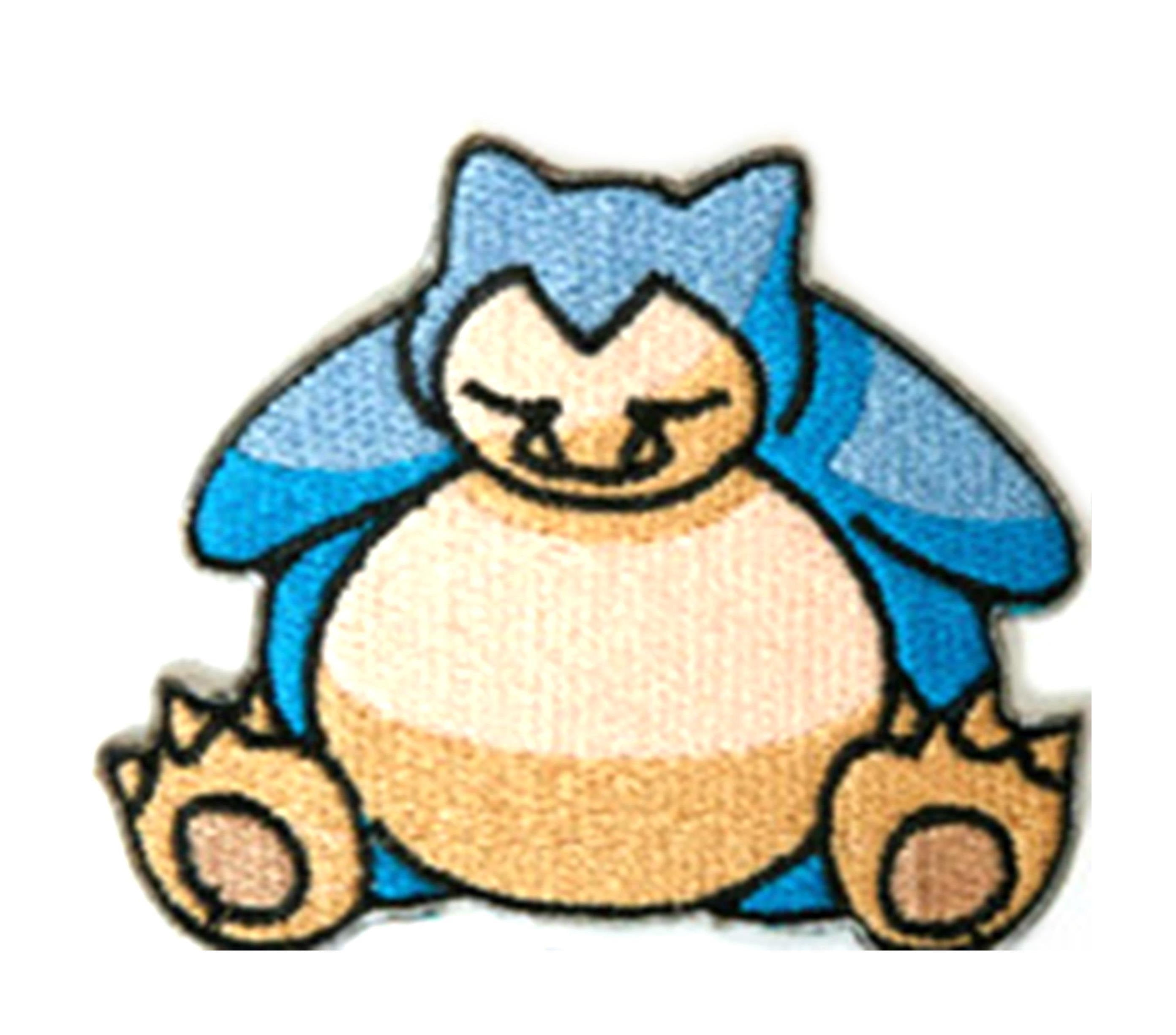 Superheroes Pokemon Go Snorlax 3 Embroidered Iron Sew On Applique Patch Walmart Com