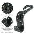 thumbnail image 2 of OTOSTAR Car Hooks, Handmade Bling Diamond Car Headrest Hangers Organizer Universal Auto Hooks Car Seat Hooks for Vehicle Car, 2 Pack (Black), 2 of 5