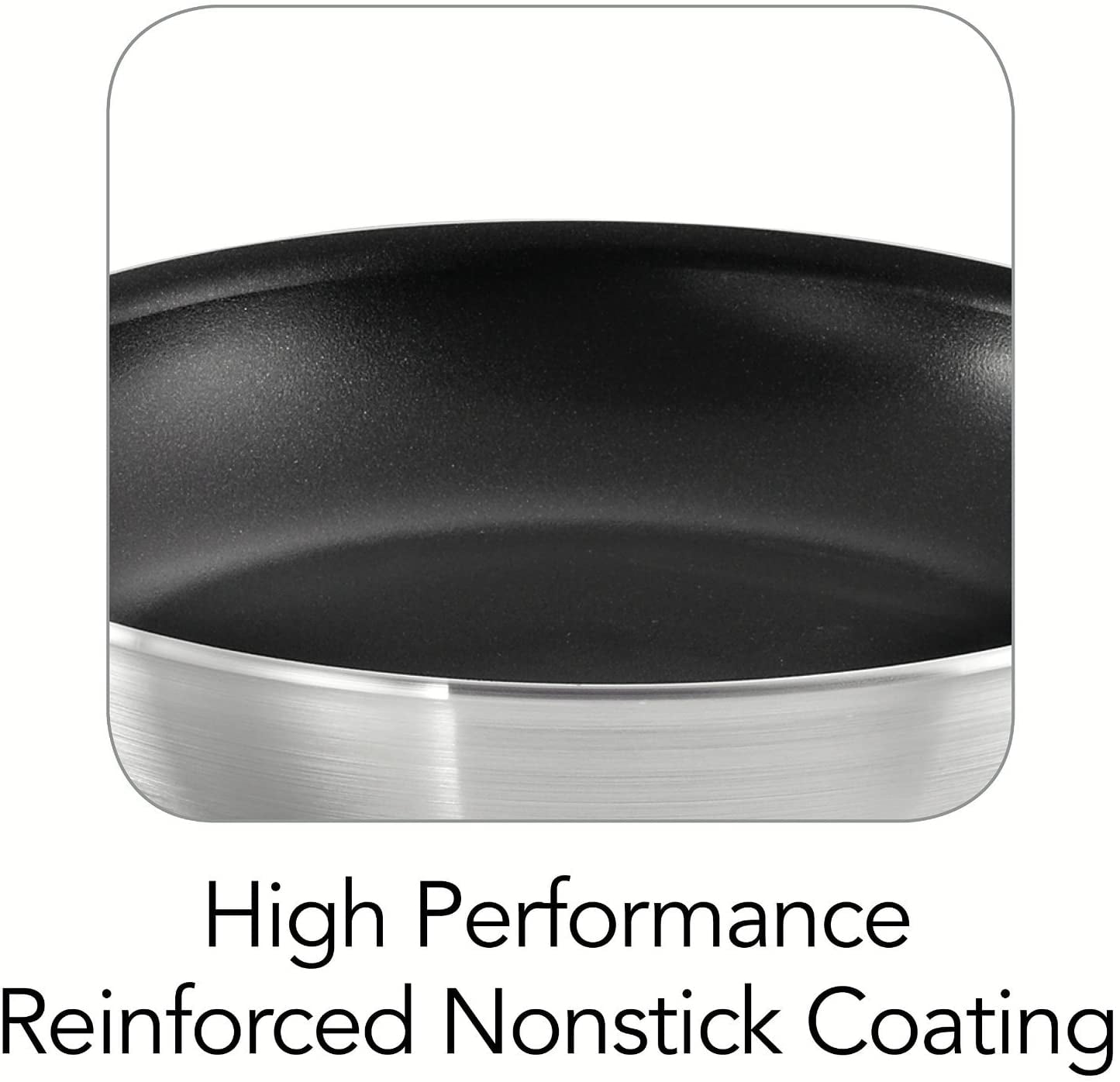 2 Count | Tramontina Professional 10" Restaurant Fry Pan, Nonstick Aluminum