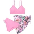 thumbnail image 4 of TBWNWG Cute Bikinis for Teens Girls Beach Sun Swimwear for Young Swimmers And Independent Play,Sizes 13-14 Years, 4 of 4