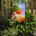 thumbnail image 2 of Carolines Treasures CK1938GF Fall Yellow Labrador Retriever Garden Size Flag, 2 of 3