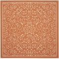 thumbnail image 2 of Nourison Home & Garden Indoor/Outdoor Orange 7'9" x SQUARE Area Rug, (8 Square), 2 of 9