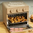 thumbnail image 3 of Our Place Wonder Oven | 6-in-1 Air Fryer & Toaster Oven with Steam Infusion | Compact, Countertop Friendly, Fast Preheat, Multifunctional | Air Fry, Toast, Roast, Bake, Reheat & Broil | Steam, 3 of 6
