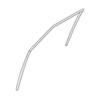 Genuine OE Kia Run Channel - 82530-B2000