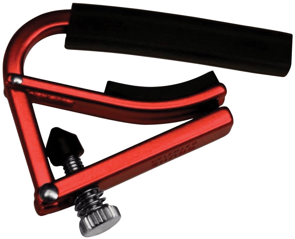 Shubb Capos L1RED Steel String Guitar Capo Red 