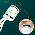 thumbnail image 3 of Graflsoa White Electric Eyelash Curler with Dual Heat Settings, Fast Warm-Up, Long-Lasting Curl, USB Rechargeable, Silicone Tips, Compact Design, 3 of 6