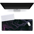 thumbnail image 2 of XXL Mouse Pad Extended Gaming Mousepad Large 31.06" x 11.8" Desk Pad Keyboard Mat with Non-Slip Base Stitched Edge for Home Office Gaming Work, 2 of 5