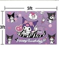 thumbnail image 6 of Kuromi school Taspestry Wall Decor Banner Party Supplies Poster Birthday Decorations Background for Photography Taspestry, 6 of 6
