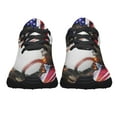 thumbnail image 5 of Fourth Of July Baseball Shoes Sneakers for Women Men Black Size 7, 5 of 7