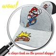 thumbnail image 3 of Gorra de béisbol Nintendo Super Mario Boys de 4 a 12 años, 100% algodón, 3 of 7