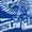 ROYAL BLUE, variant on - Americana - Men's Short Sleeve Graphic T-Shirt