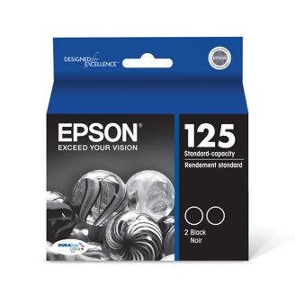 EPSON 124 DURABrite Ultra Ink Standard Capacity Black Cartridge