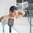 thumbnail image 1 of ¡Gran Ahorro!, Cabezal de ducha de 3 modos con cabezal de ducha de mano de alta presión, boquilla de ducha turboalimentada, cabezal de ducha con calentador de agua Akmoler, 1 of 8