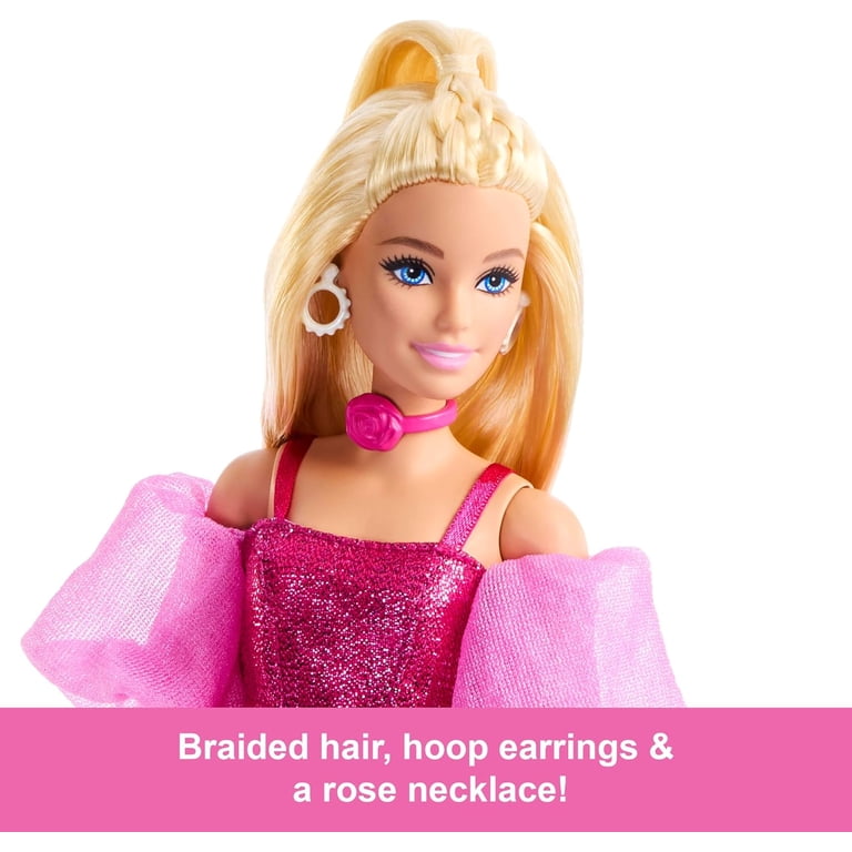 barbie glitz doll in pink metallic dress Amazon.com: Barbie Glitz Doll, Pink Dress : Toys & Games