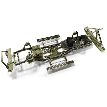 Integy RC Toy Model Hop-ups C26937GUN Composite Ladder Frame Chassis Kit w/ Hop-up Combo for SCX-10  Dingo Honcho Jeep price history on PriceWatchPro