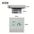 thumbnail image 6 of Goodhd Smart Wifi Programmable Floor Thermostat With Backlight For Tuya & Voice Control-Wifi 3A, 6 of 9