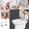 thumbnail image 2 of 6 Pcs Nuts Washers Toilet Seat Hinge Replacement Parts Tank Lids Toilet Seat Screws Toilet Bolt Screw Component, 2 of 6